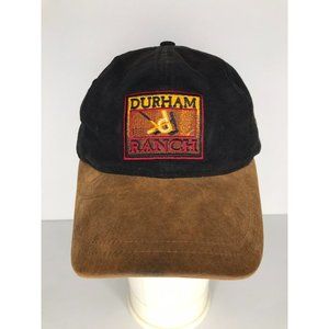Durham Ranch Black Brown Adjustable Hat